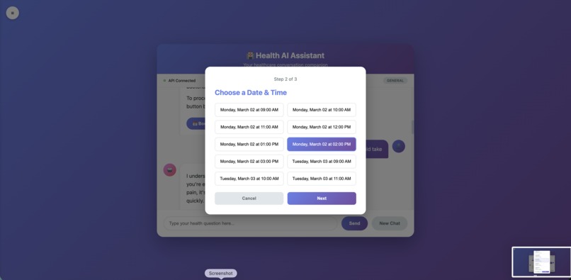 AI Health Assistant RAG Application – screenshot 6