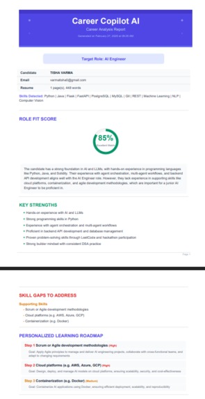 Career Copilot AI -Personalized Career Intelligence Platform – screenshot 7