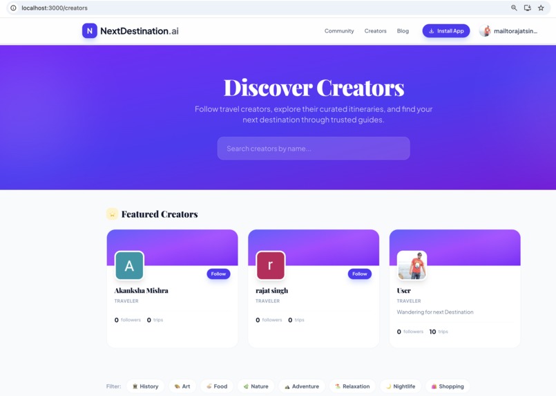 NextDestination.AI – screenshot 18