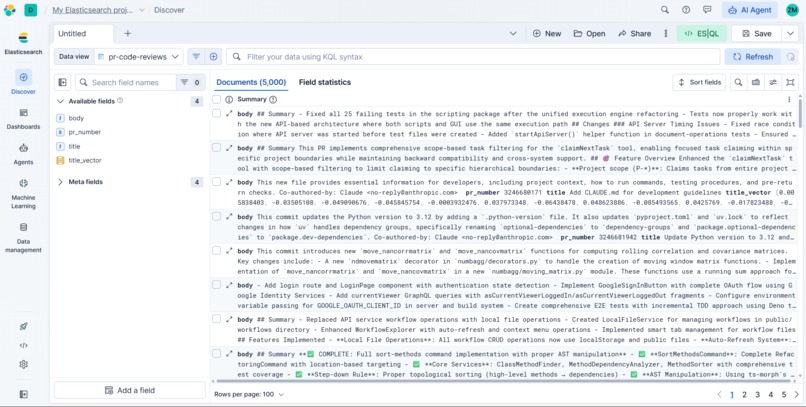 Elastic MCP PR Reviewer – screenshot 8
