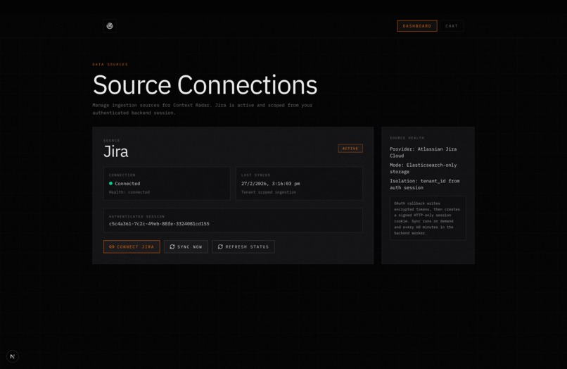 Context Radar – screenshot 2