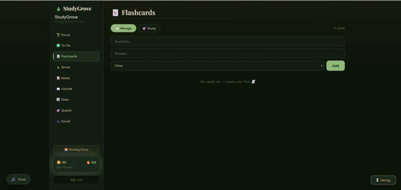 Study Grove – screenshot 2