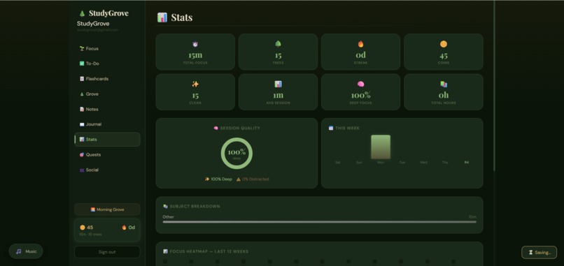 Study Grove – screenshot 4