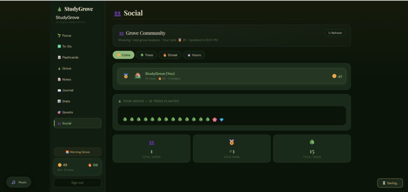 Study Grove – screenshot 5