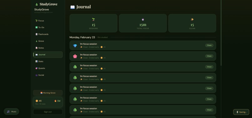 Study Grove – screenshot 8