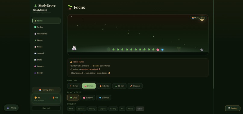 Study Grove – screenshot 9