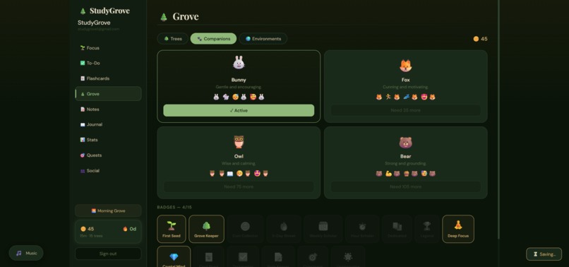 Study Grove – screenshot 10