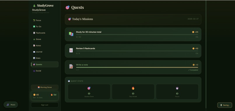 Study Grove – screenshot 11