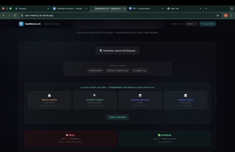 OpsMemory AI  – screenshot 3