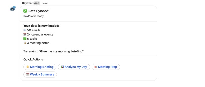 DayPilot - Your Autonomous Productivity Agent – screenshot 5