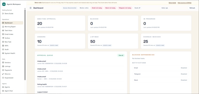 Agentic Workspace – screenshot 1