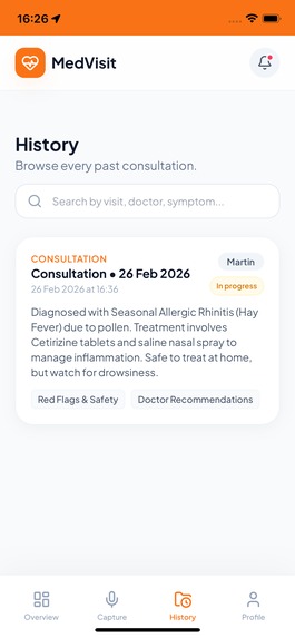 MedVisit – screenshot 3