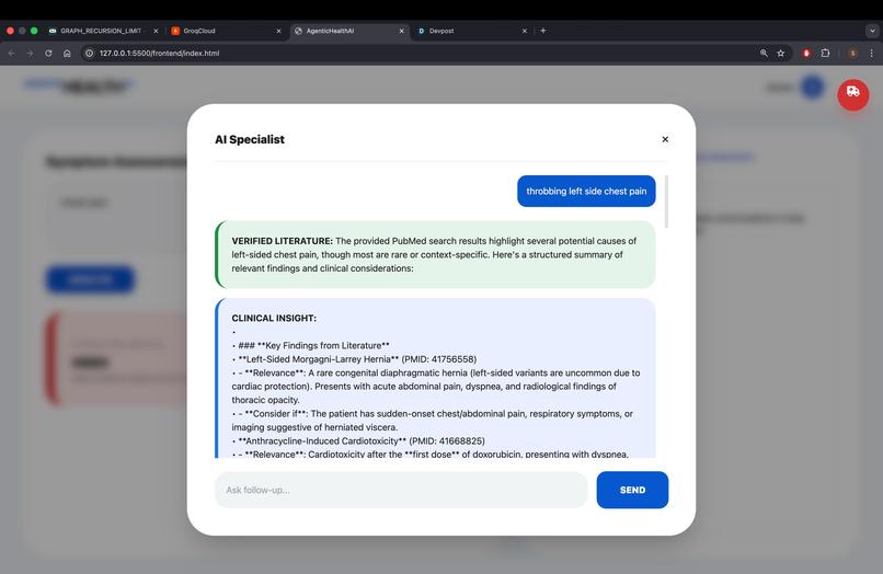 Agentic_HealthAI – screenshot 5