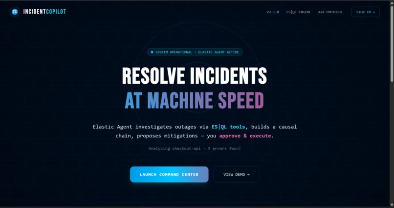 Incident Copilot – screenshot 1