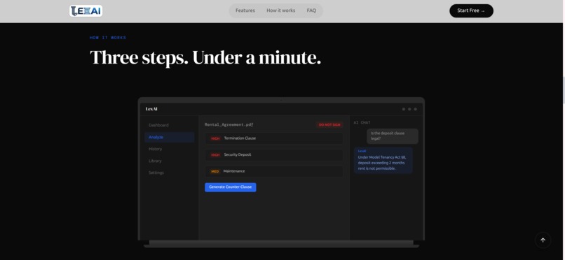 Lex.AI – screenshot 2