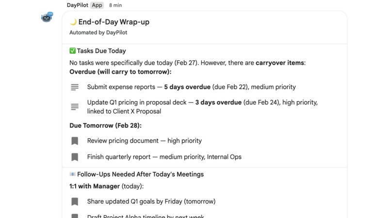 DayPilot - Your Autonomous Productivity Agent – screenshot 12