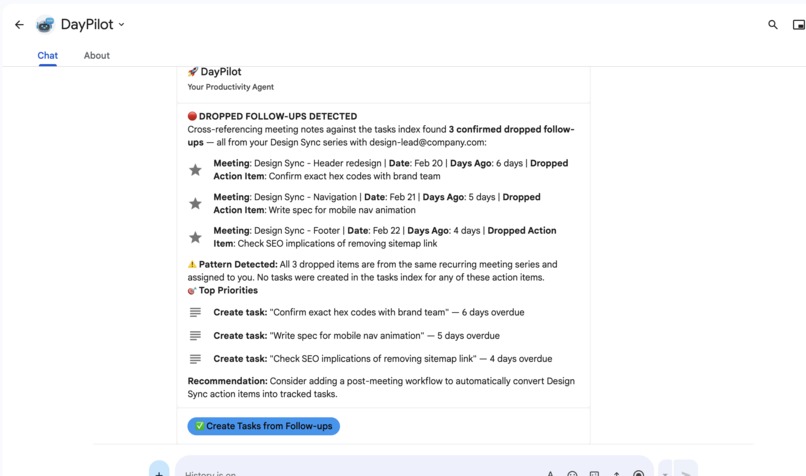 DayPilot - Your Autonomous Productivity Agent – screenshot 3