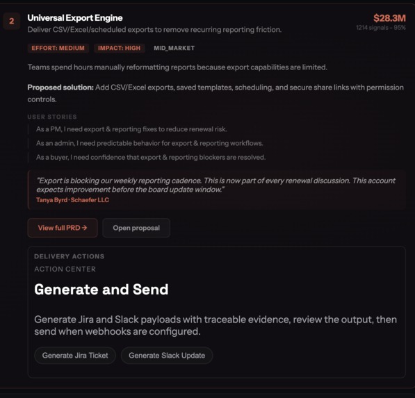 SignalPM – screenshot 2