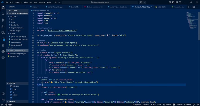 ElasticSearch Auto-Fixer Agent  – screenshot 2