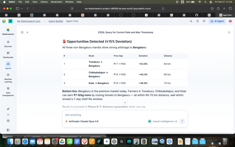 Mandi Intelligence Agent – screenshot 2