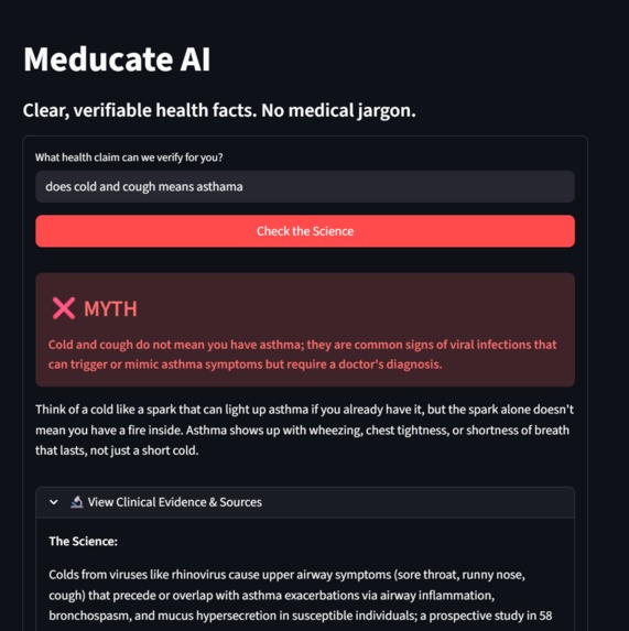 Meducate AI – screenshot 1