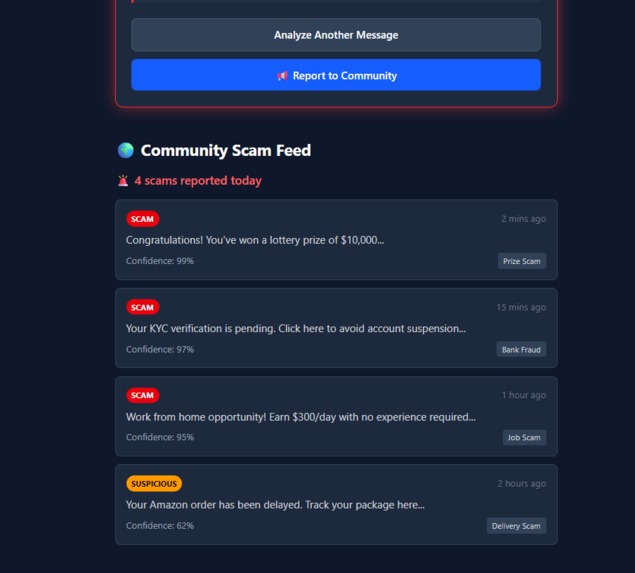 ScamShield - AI-Powered Scam Detection for Everyone – screenshot 2