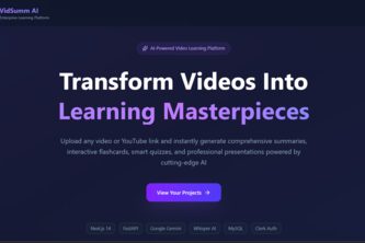 Cross Model AI for Lecture Summarization