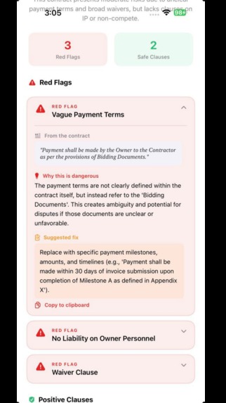 Clause Guard – screenshot 4