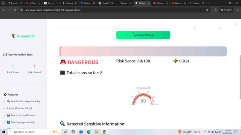 AI Guardian: Local AI Security – screenshot 5