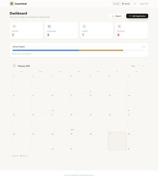 CareerVault – screenshot 1