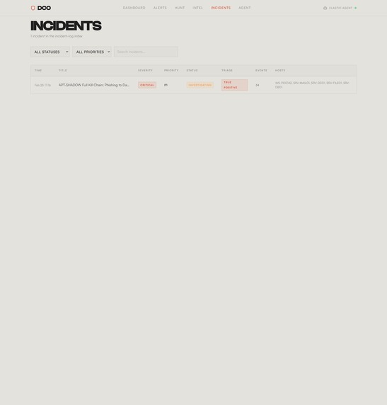 DCO Threat Triage Agent – screenshot 17