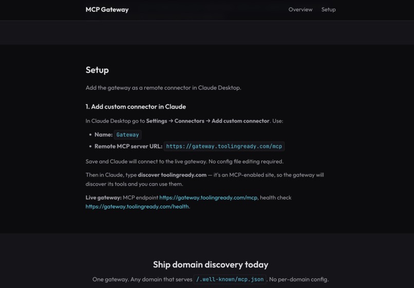 Tooling Ready – screenshot 1