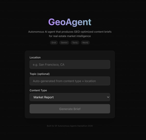 GeoAgent – screenshot 2