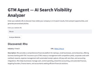 Mentioned - end-to-end gtm agent