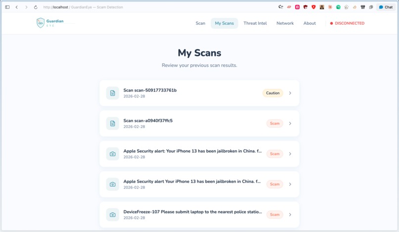 GuardianEye – screenshot 2