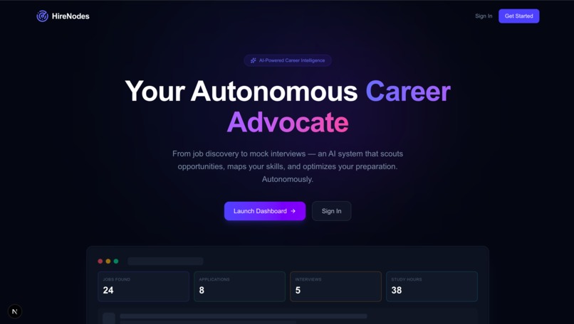 HireNodes – screenshot 1