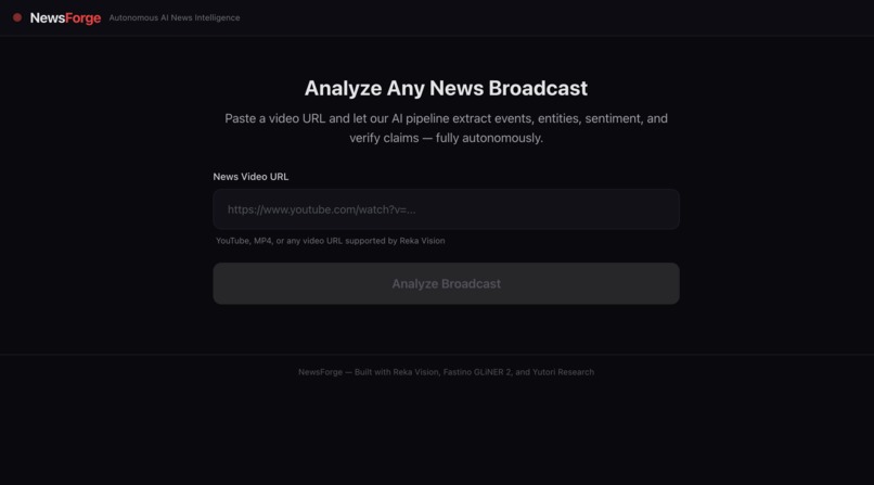 NewsForge – screenshot 1