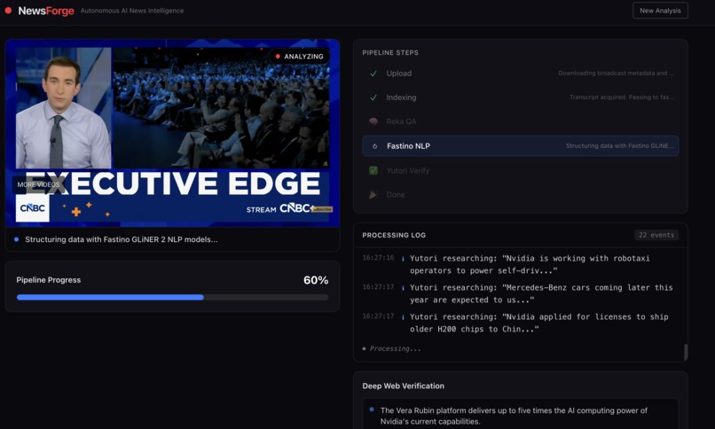 NewsForge – screenshot 2
