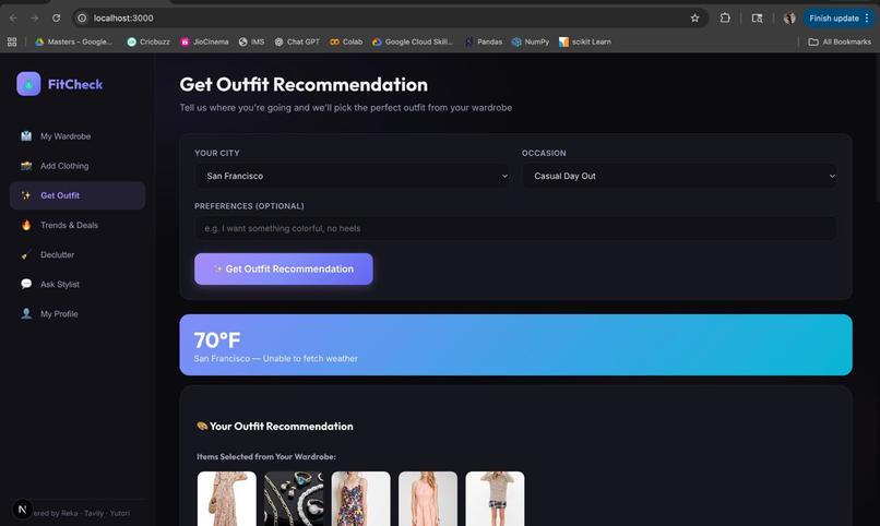 FitCheck – screenshot 5