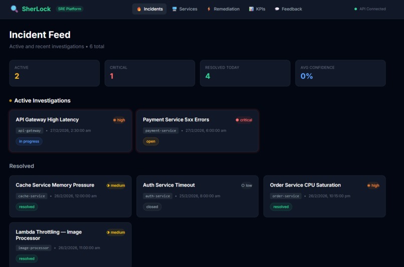 SherLock – screenshot 1