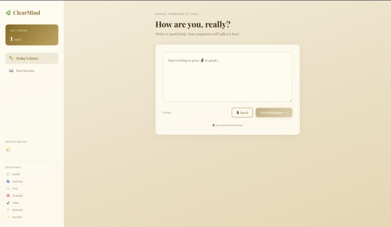 Clearmind – screenshot 1