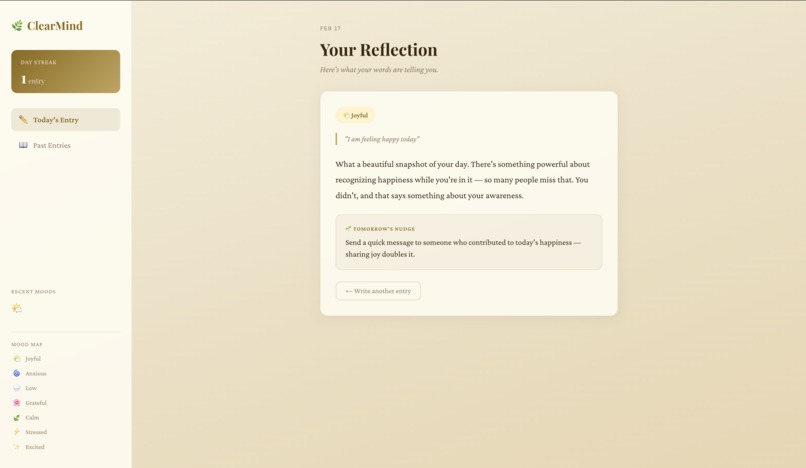 Clearmind – screenshot 3