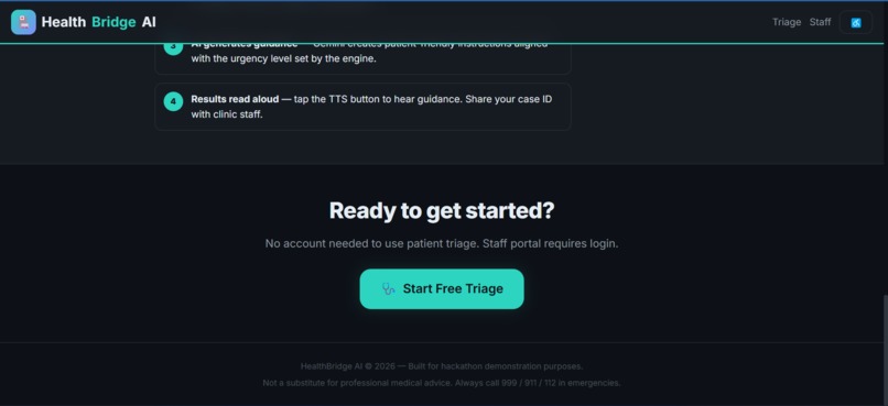 HealthBridge AI – screenshot 4