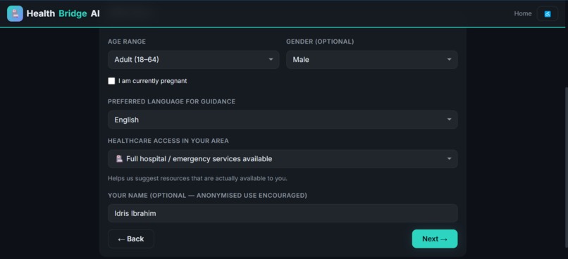 HealthBridge AI – screenshot 9