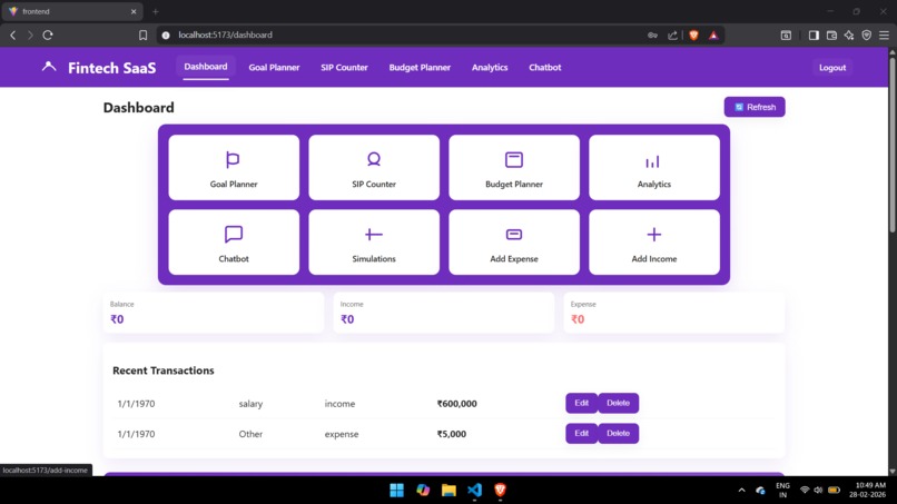 FinovaX – screenshot 3