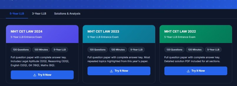MHT CET LAW PORTAL – screenshot 2