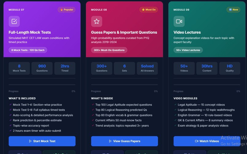 MHT CET LAW PORTAL – screenshot 4