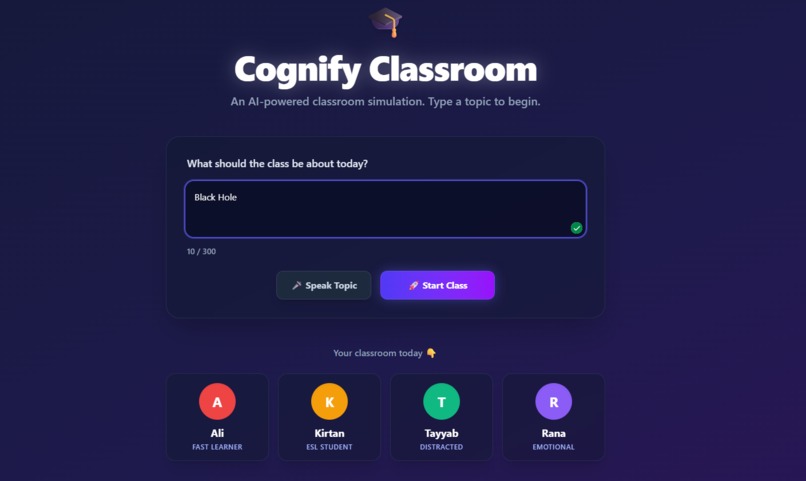 Cognify Classroom – screenshot 6