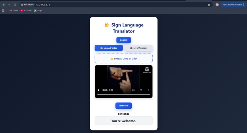 SignBridge AI — Sign Language to Speech Assistant – screenshot 2