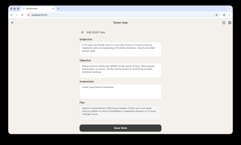 SOMA - Subjective Objective Medical Assistant – screenshot 6